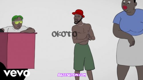 DOWNLOAD VIDEO: Broda Shaggi ft. Zlatan – Okoto (Visualizer)