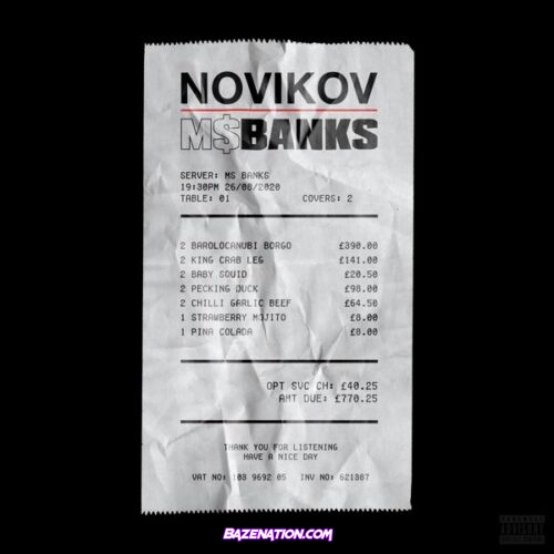 Ms Banks – Novikov Mp3 Download