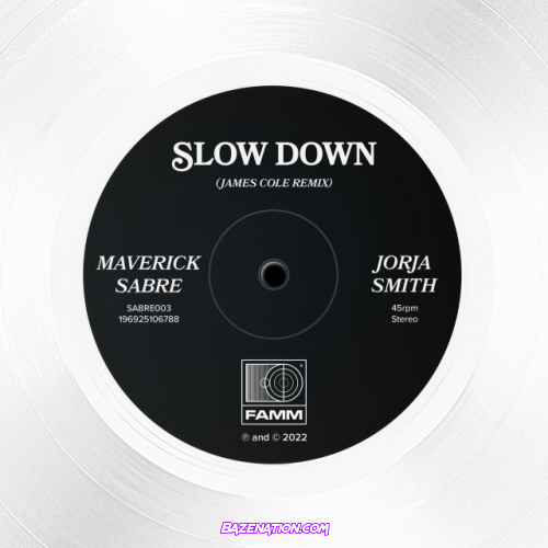 Maverick Sabre, Jorja Smith – Slow Down (James Cole Remix) Mp3 Download