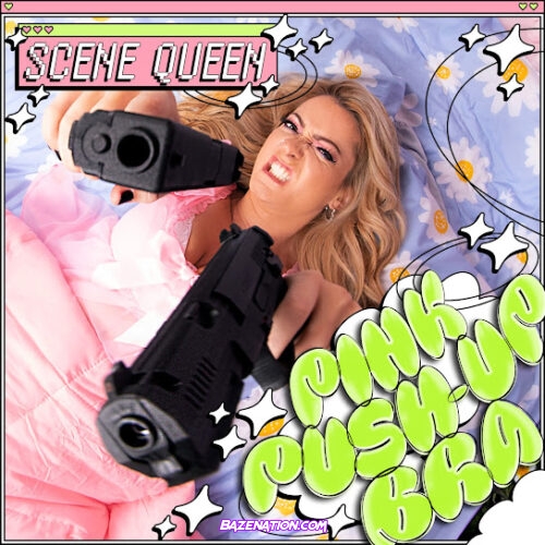 Scene Queen - Pink Push-Up Bra